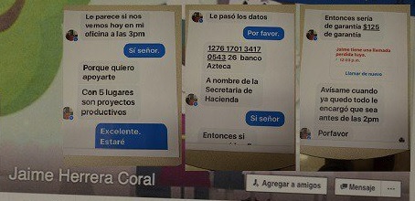 Mediante mensajes enviados por "inbox" intentaron engañar a los alcaldes y funcionarios municipales de Chihuahua en el año 2016.